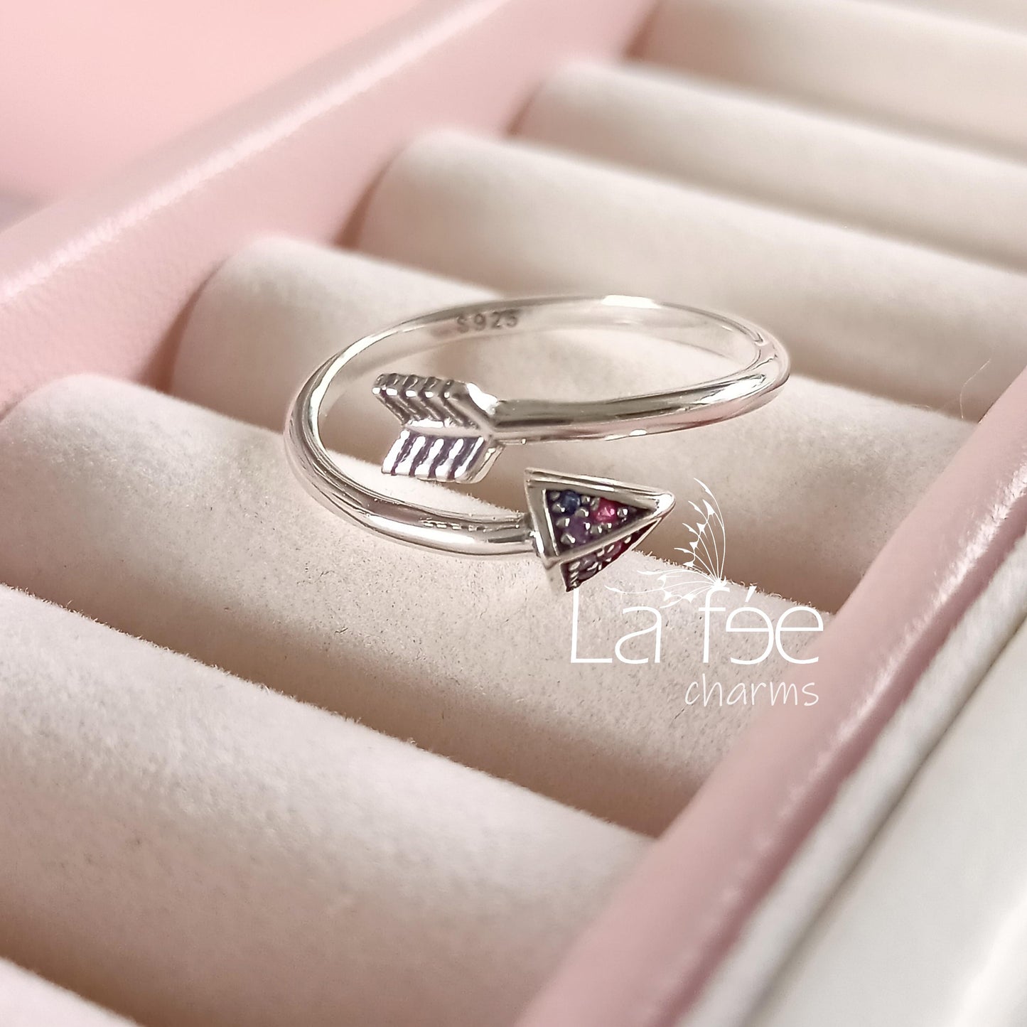 Anillo Ajustable Flecha Color