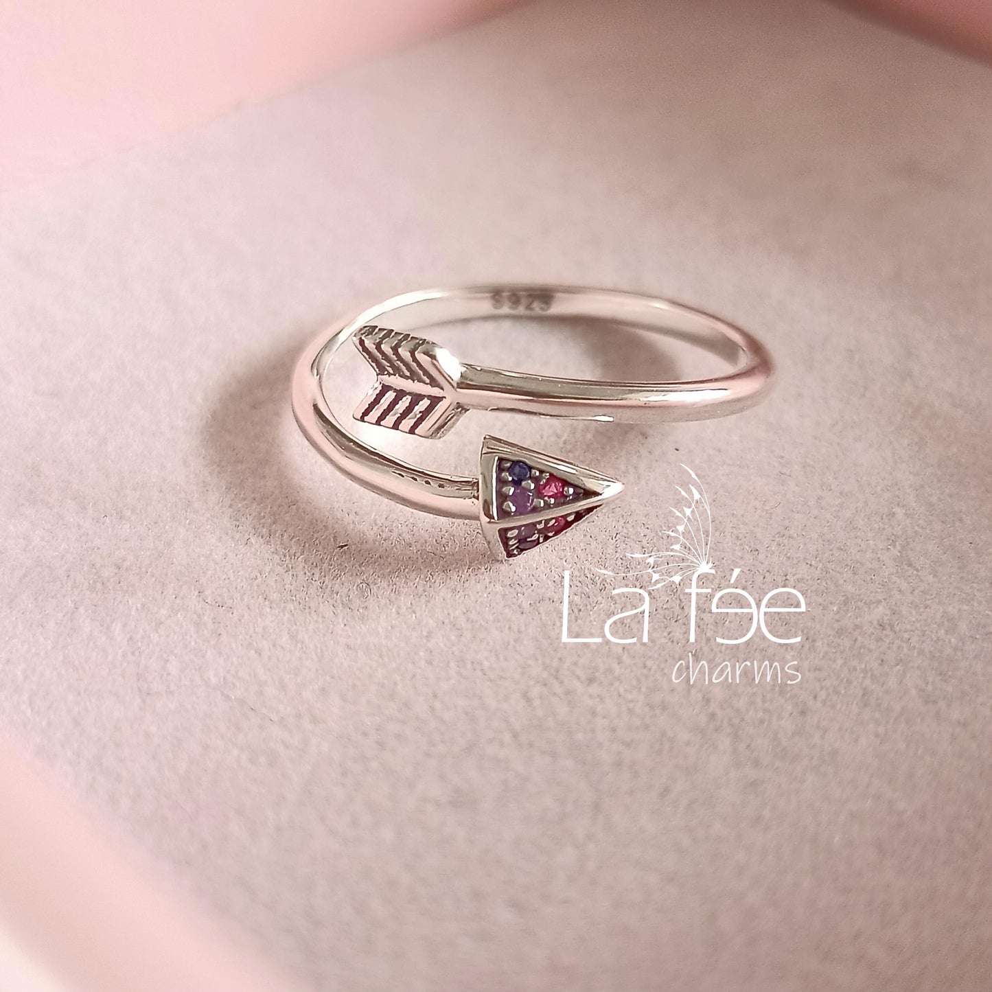 Anillo Ajustable Flecha Color