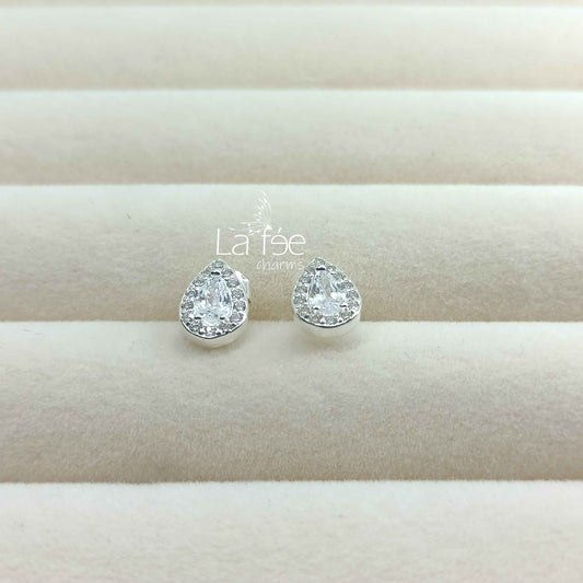 Aros Gota Zircones