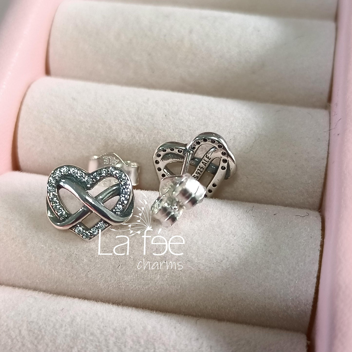 Aros Corazón Infinito