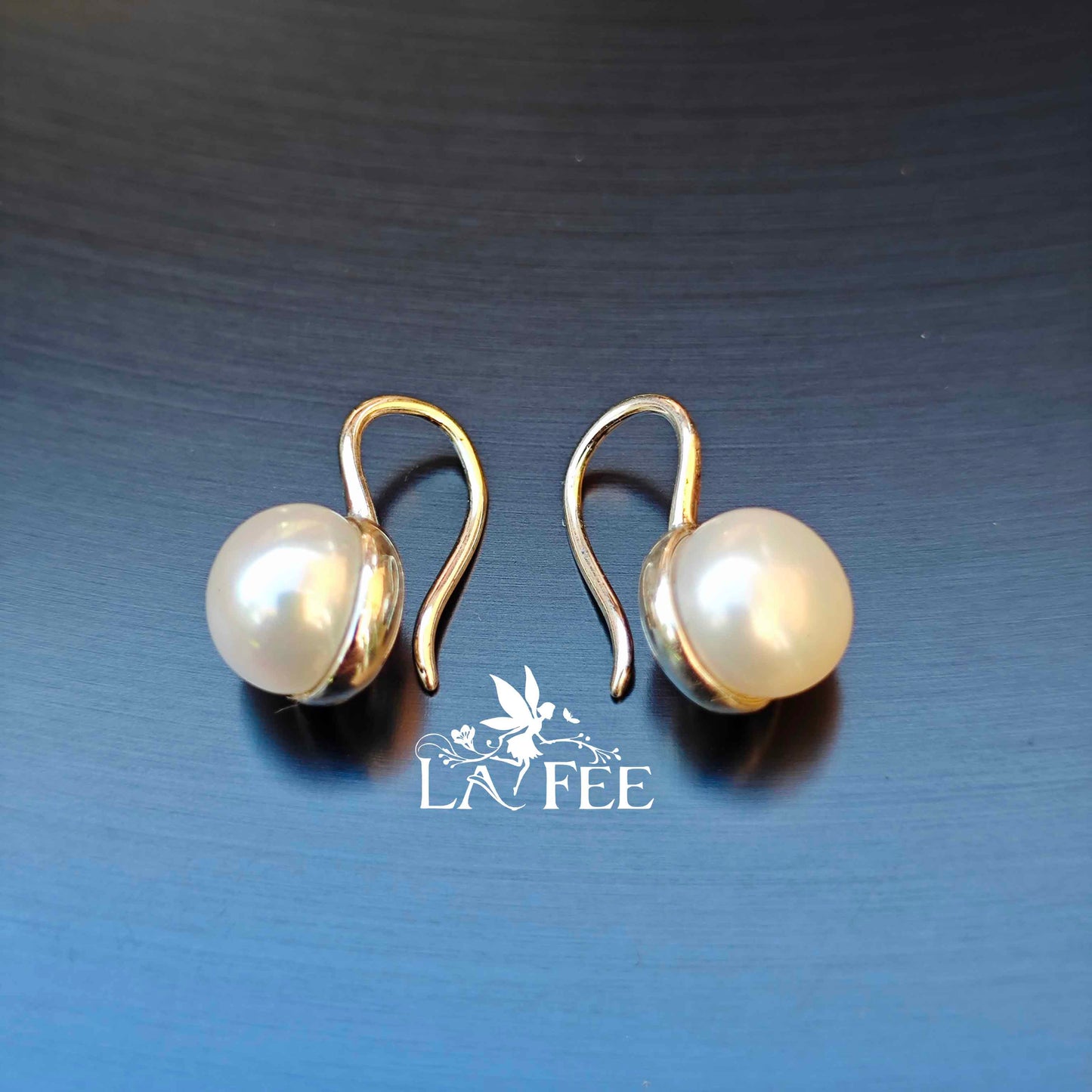 Aros de Perla con Gancho