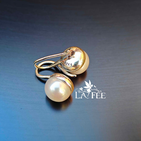 Aros de Perla con Gancho