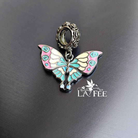 Charm Colgante Mariposa Negra