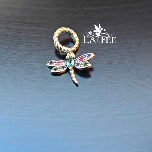 Charm Colgante Libélula Multicolor