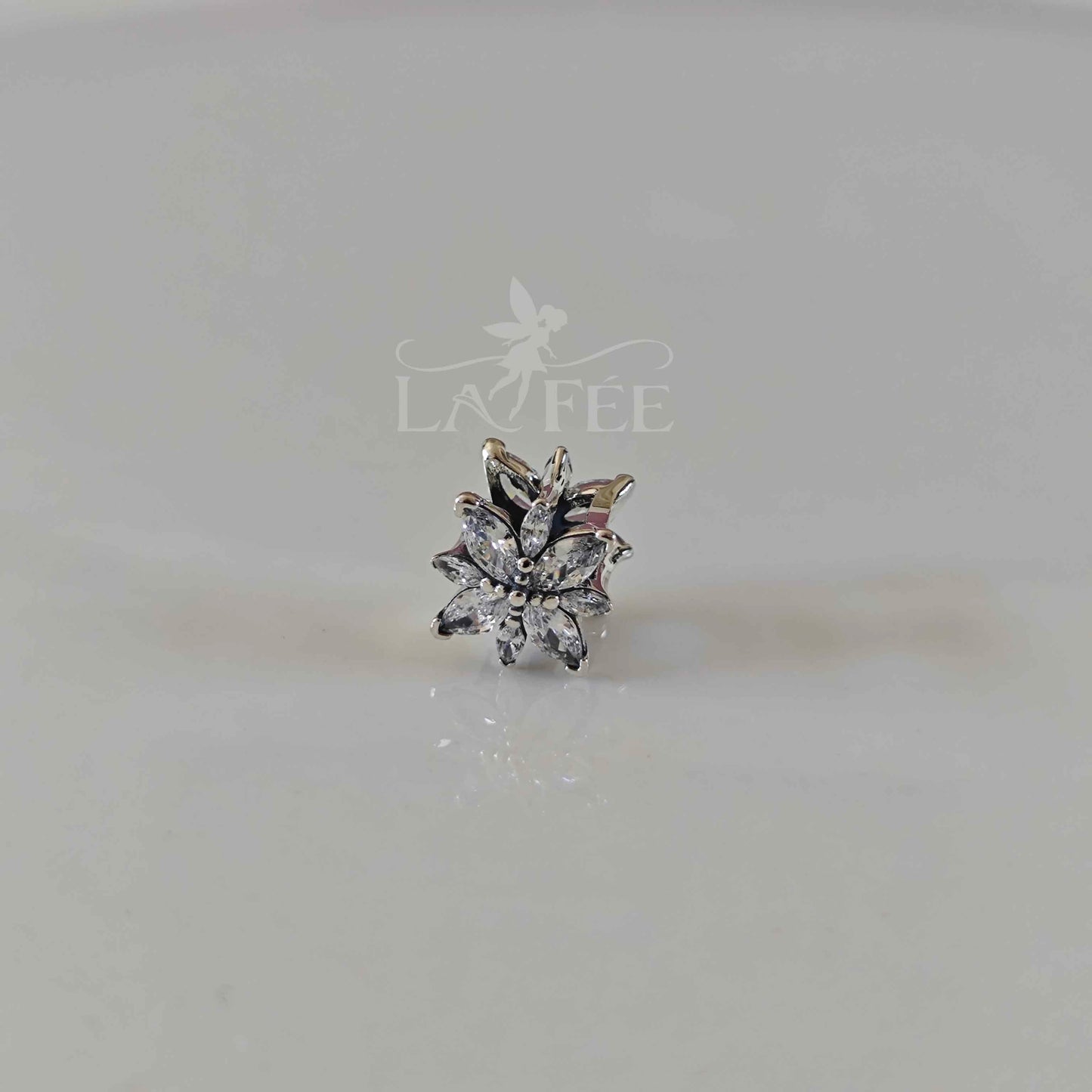 Charm Flor de Zircones