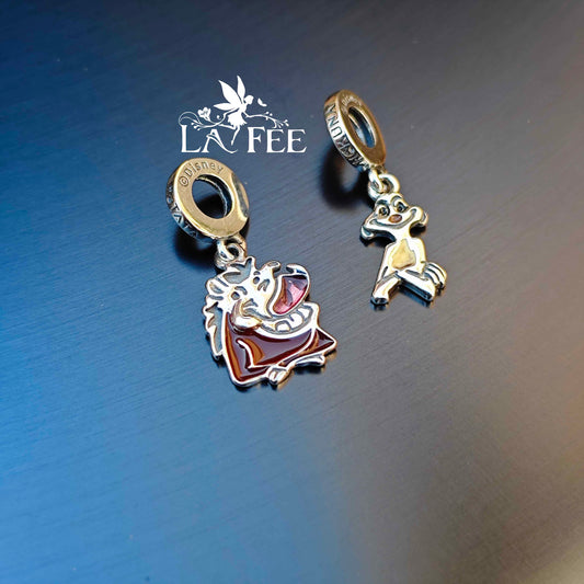 Charm Colgante Timón y Pumba