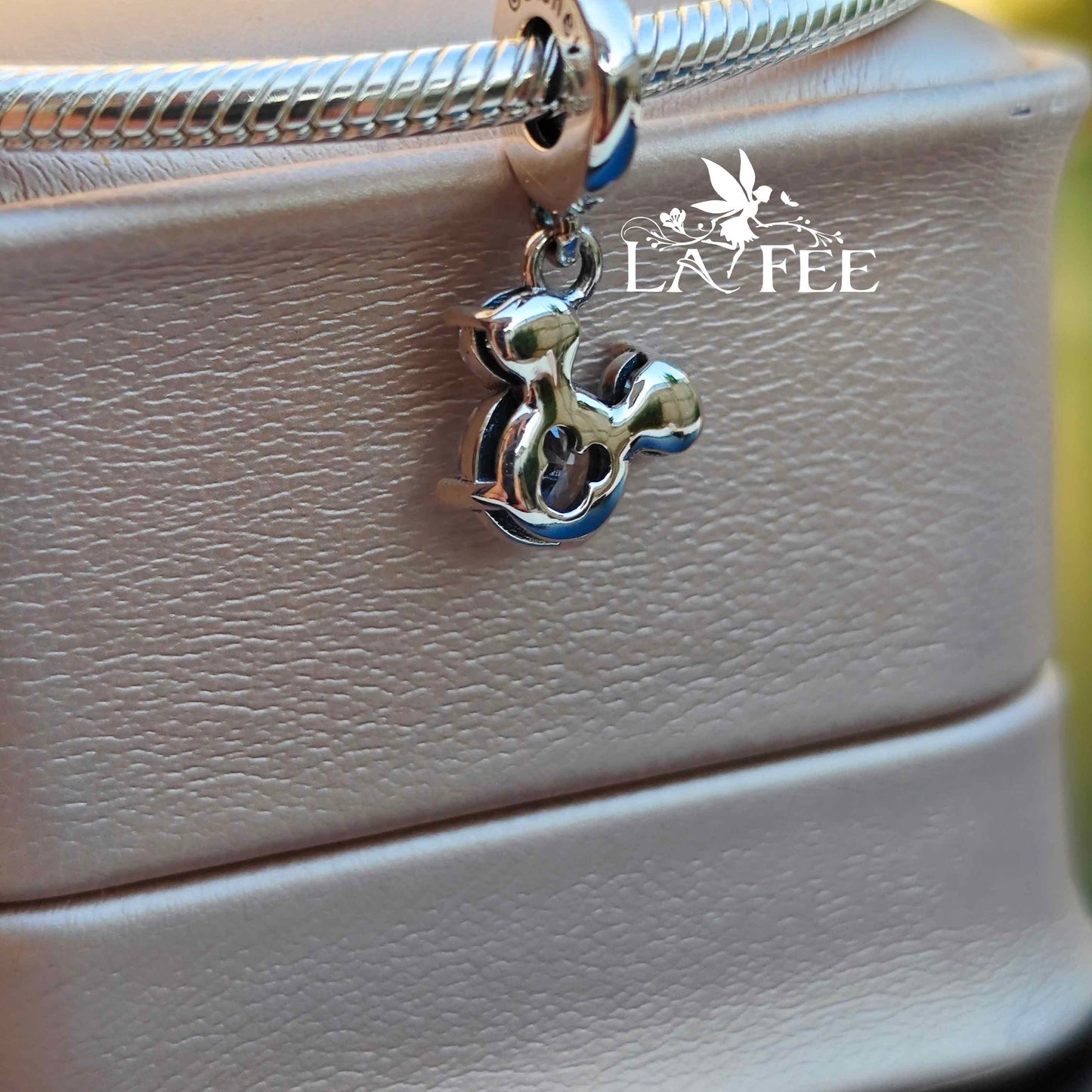 Charm Mickey Zircones