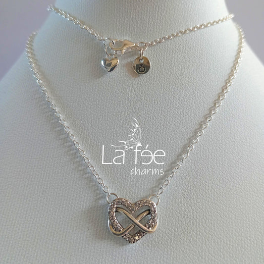 Colgante Corazón Infinito