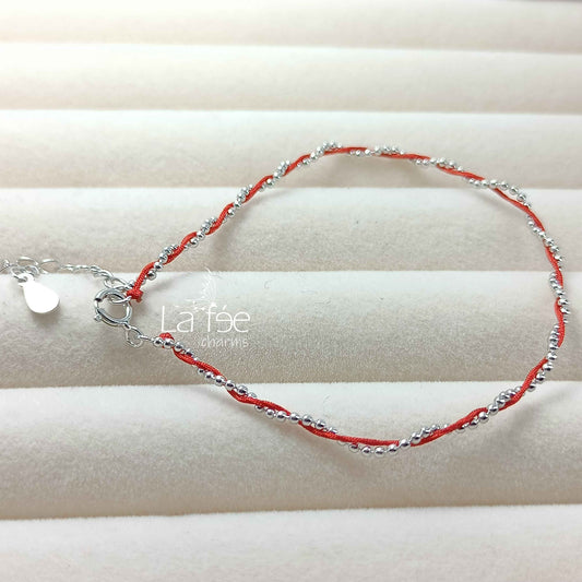 Pulsera Hilo Plata