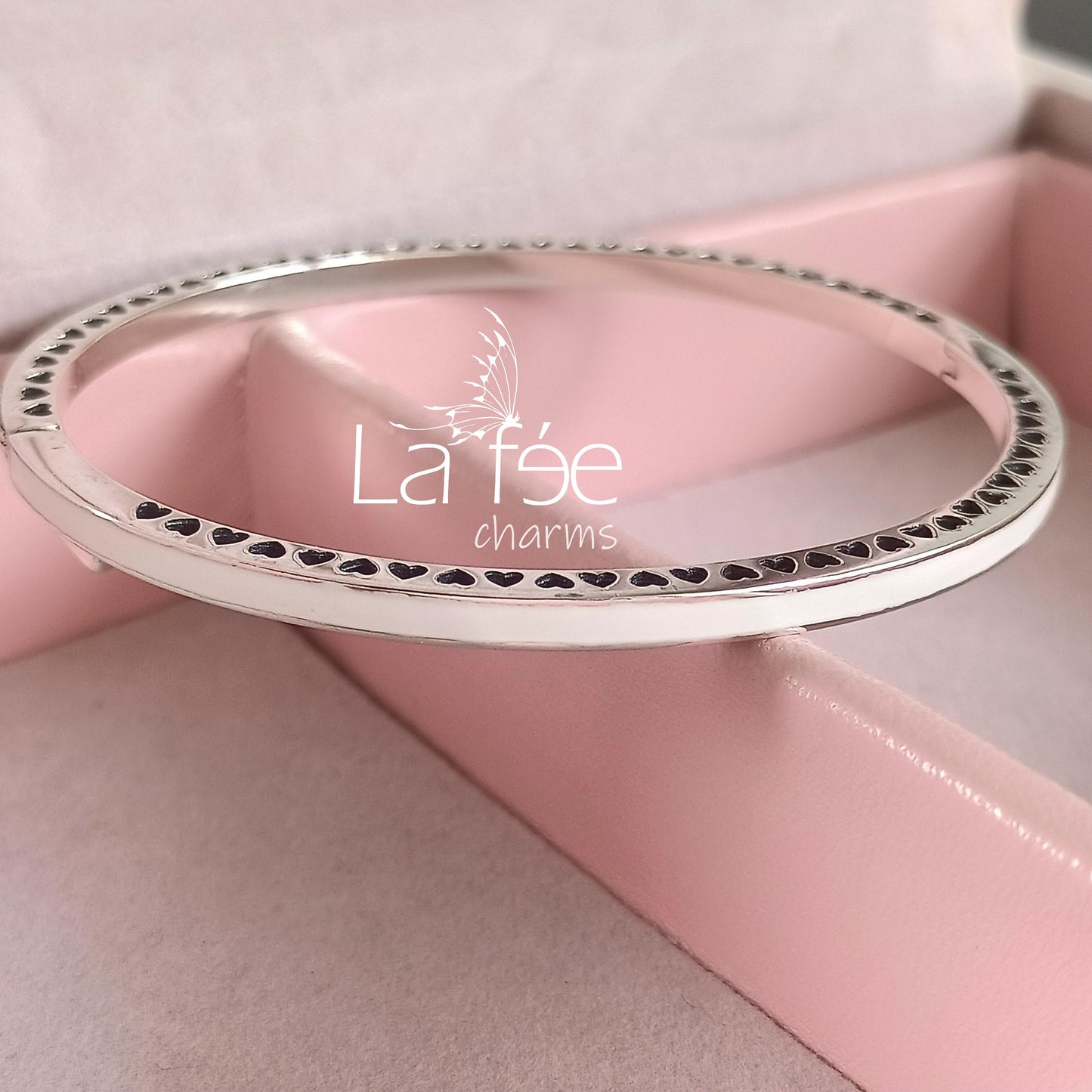 Pulsera Brazalete Ovalado Blanco