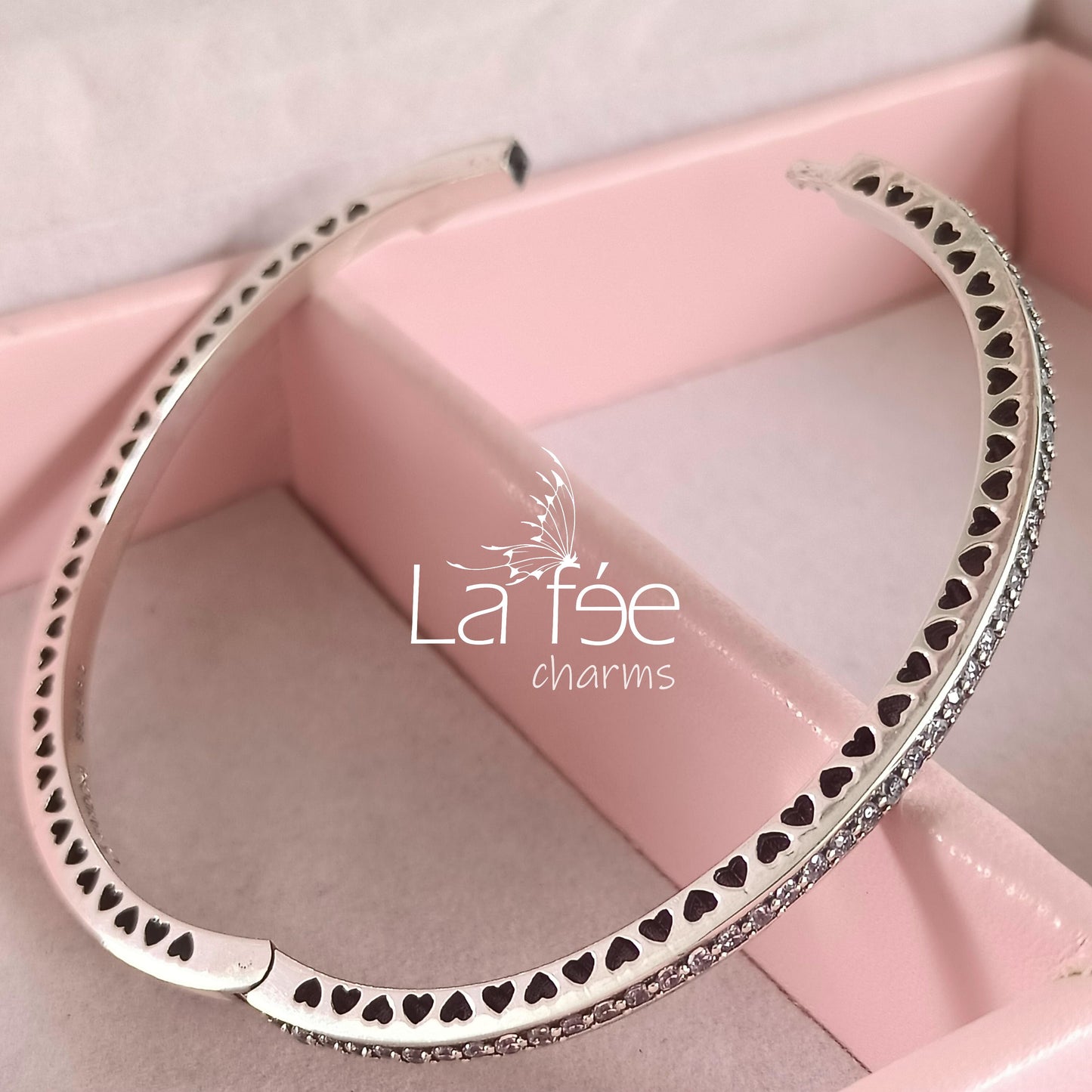 Pulsera Brazalete Ovalado Blanco