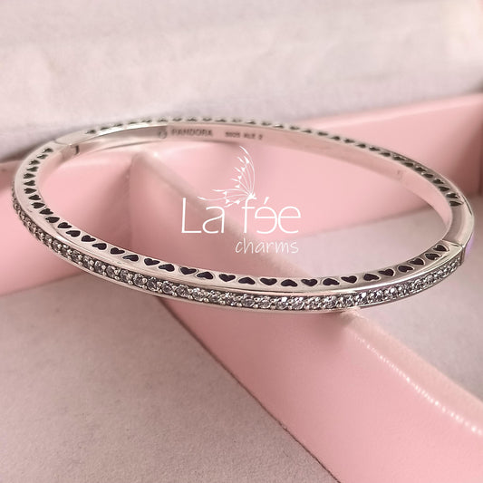 Pulsera Brazalete Ovalado Lila