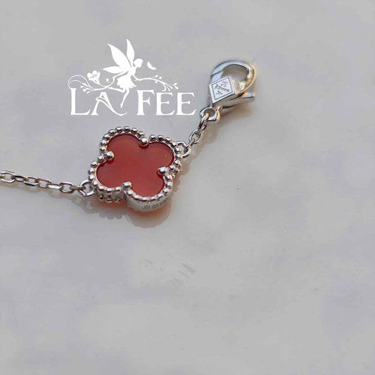 Pulsera Tréboles Rojos