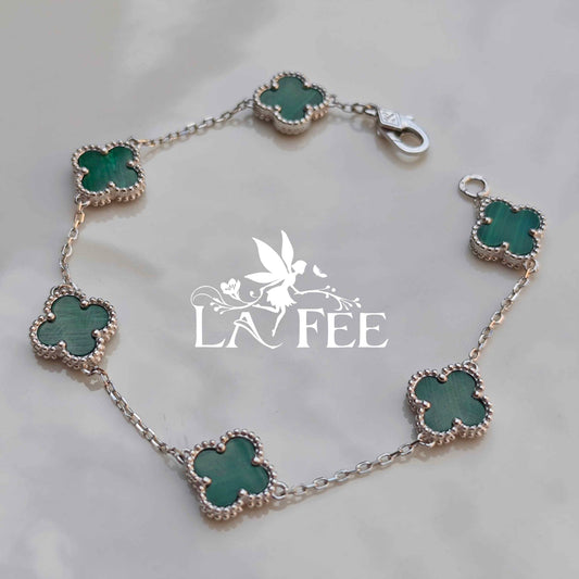 Pulsera Tréboles Verdes