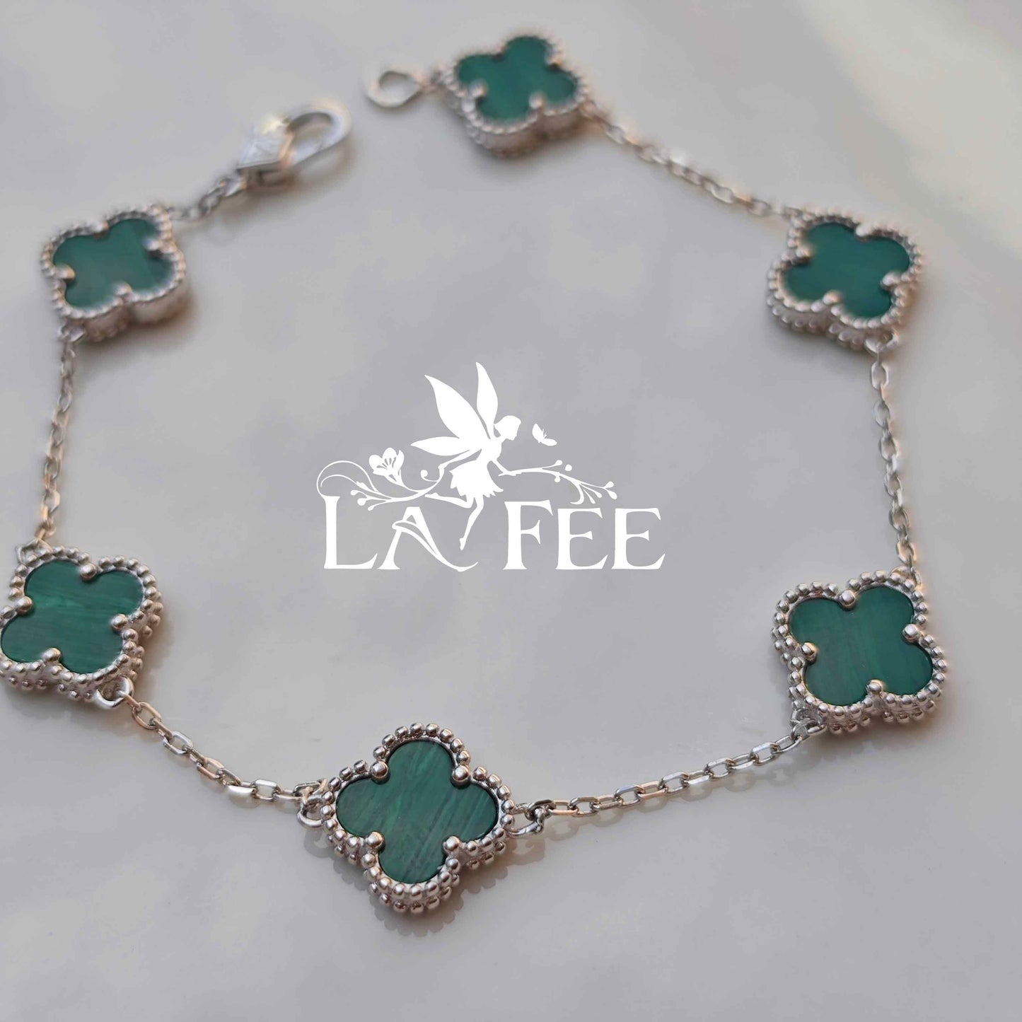Pulsera Tréboles Verdes