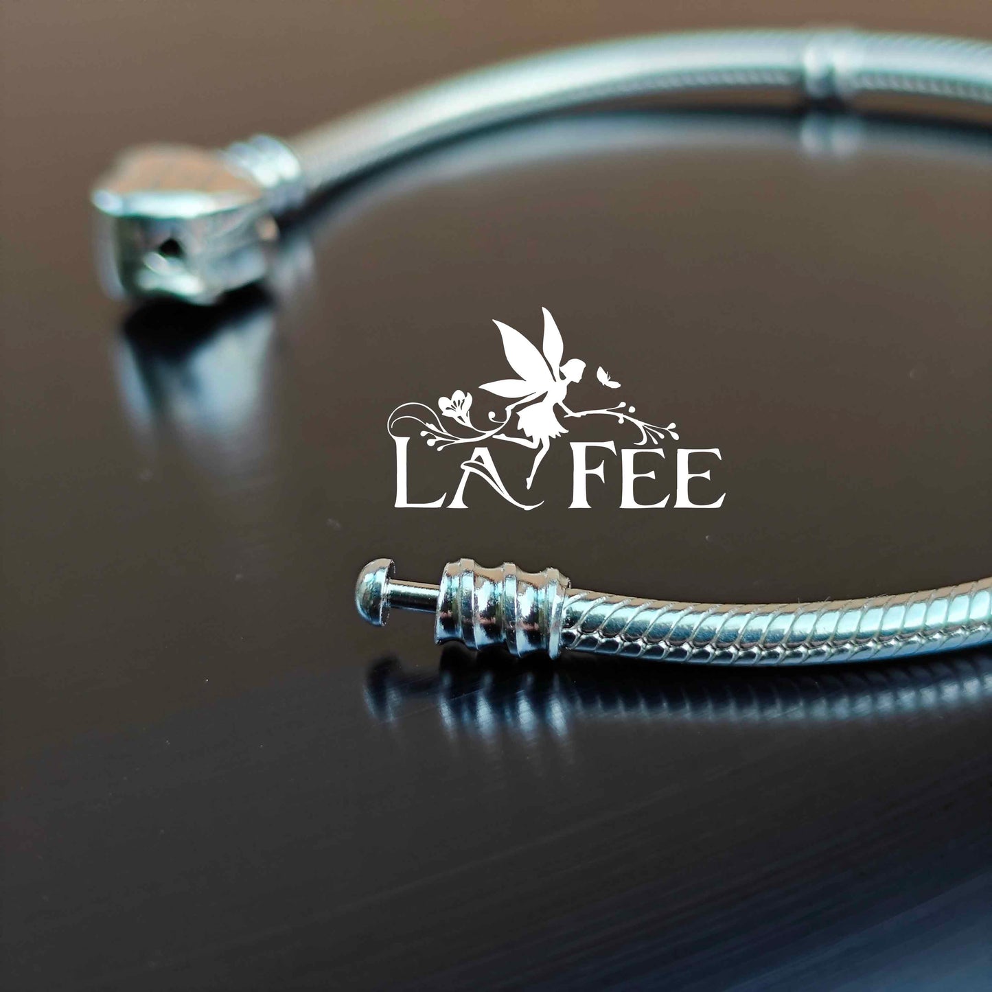 Pulsera Serpiente Corazón Infinito