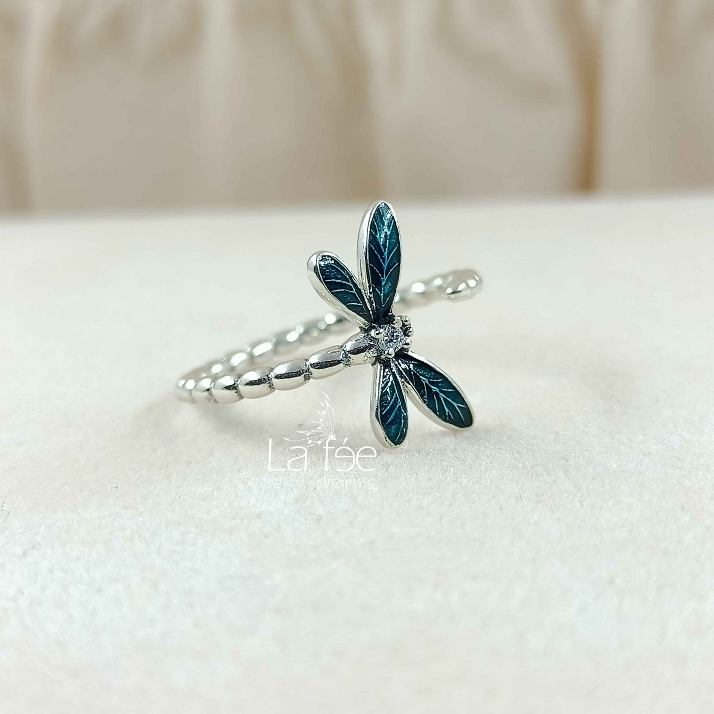 Anillo Ajustable Libélula