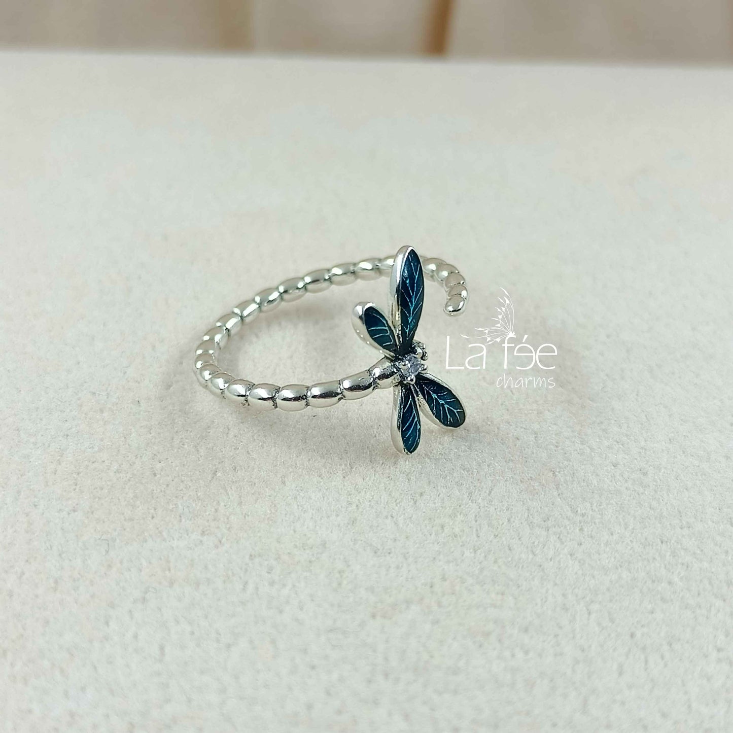 Anillo Ajustable Libélula