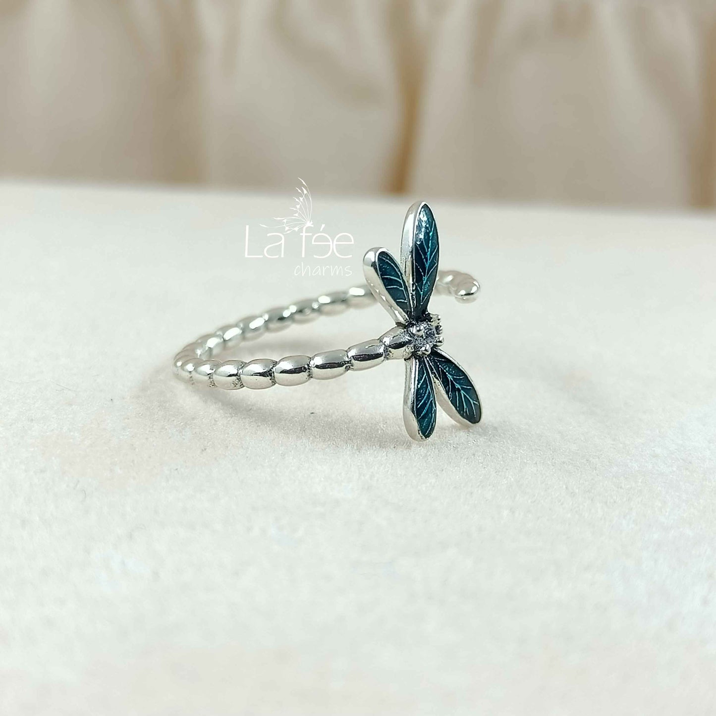 Anillo Ajustable Libélula
