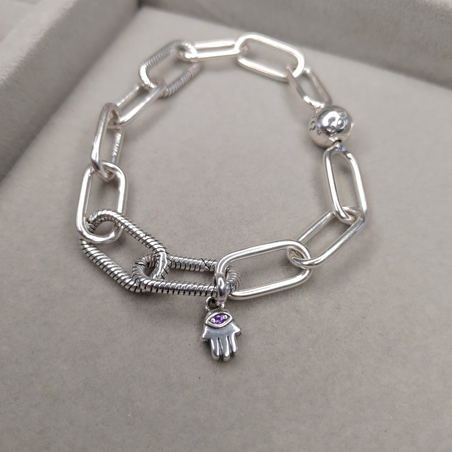 Charm Mini Colgante Mano Hamsa