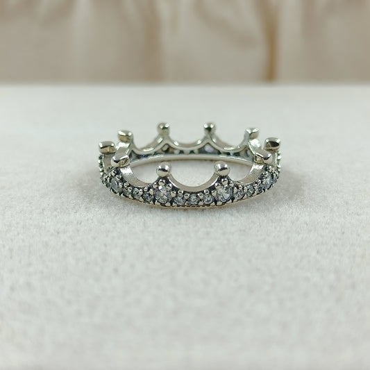 Anillo Corona con Zircones