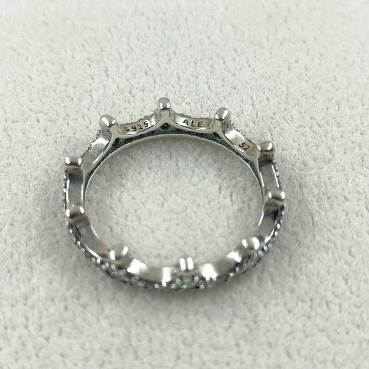 Anillo Corona con Zircones