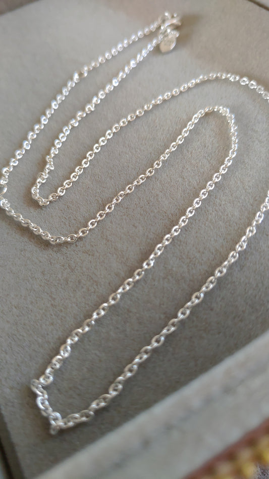 Cadena Simple Plata