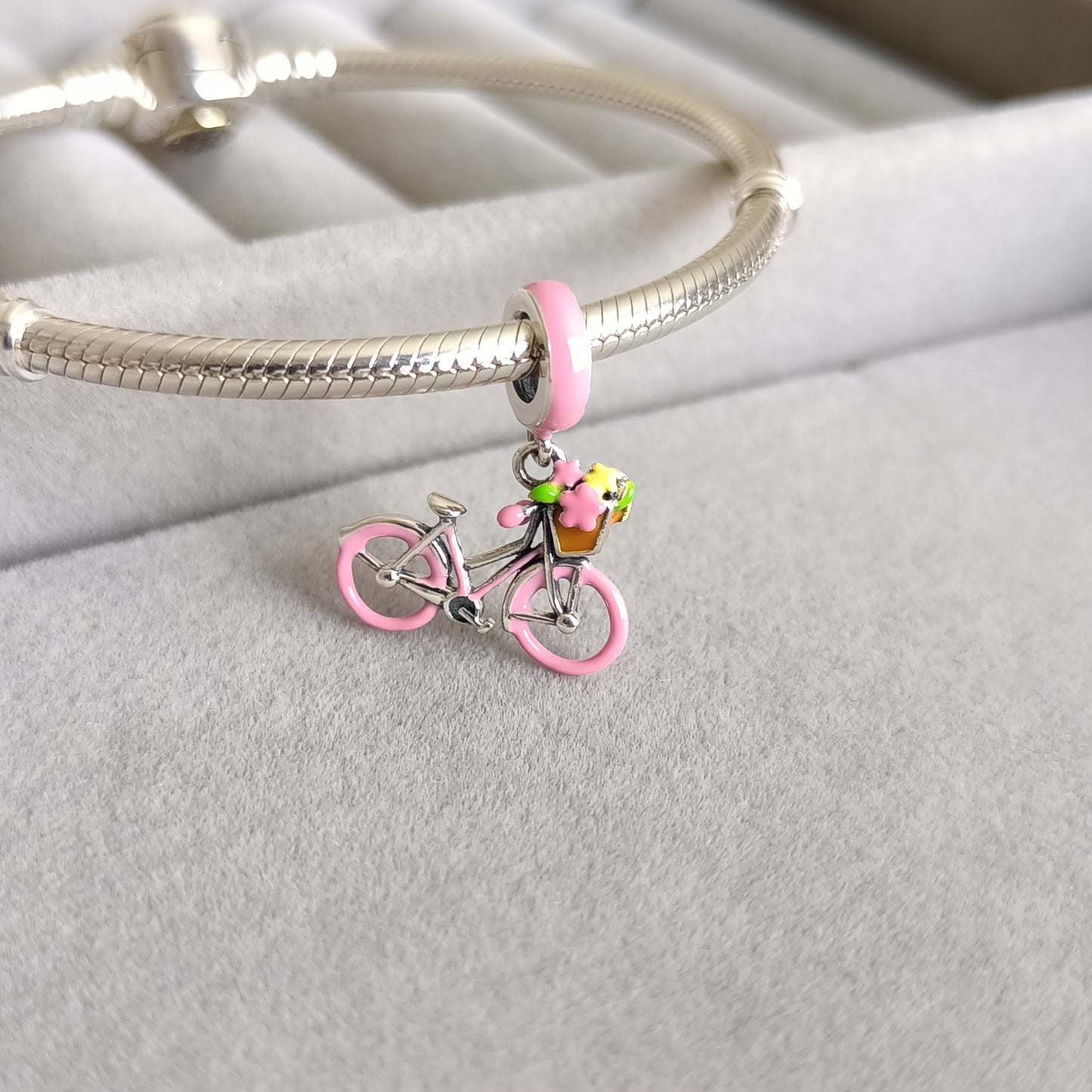 Charm Bicicleta Rosa