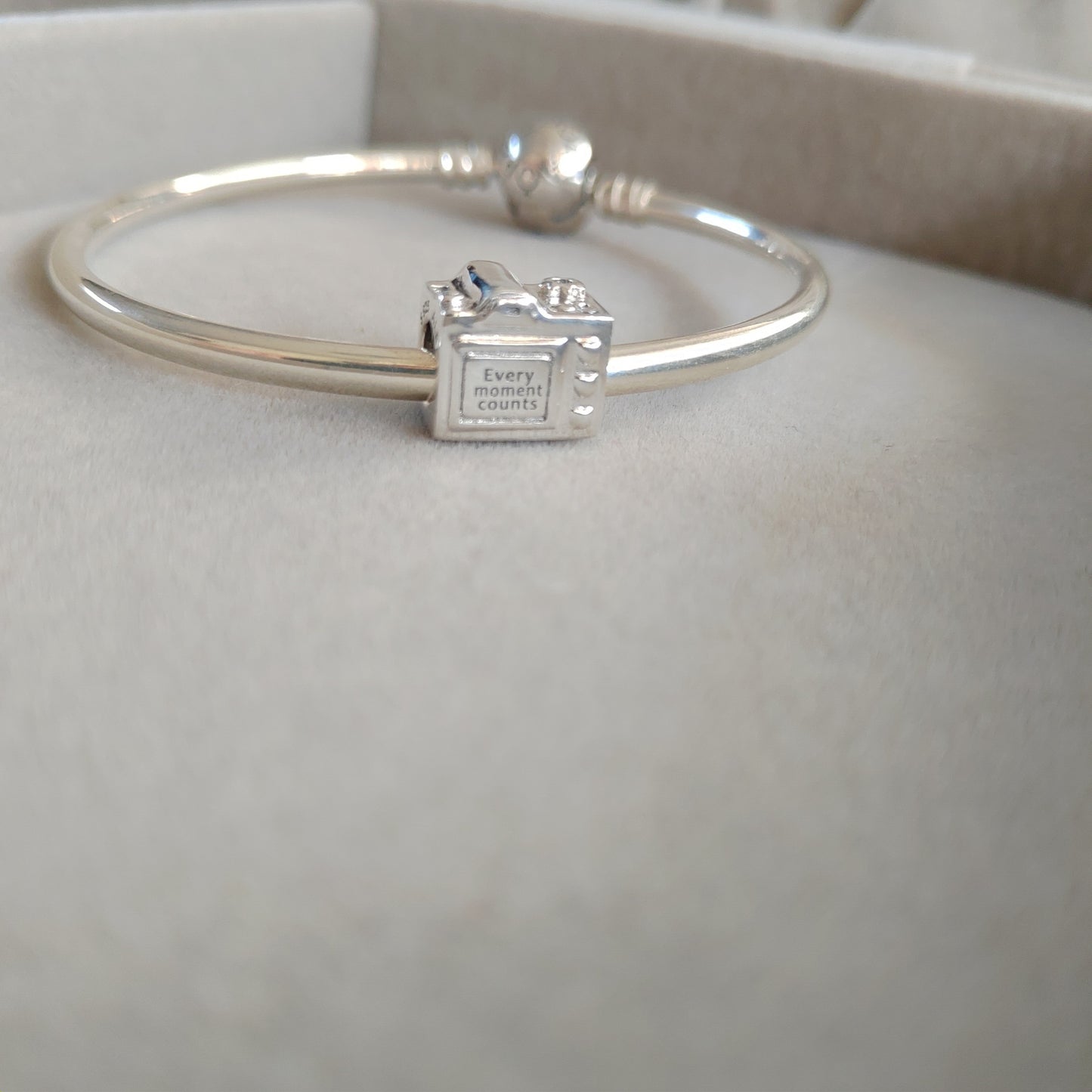 Charm Cámara Fotográfica Plata