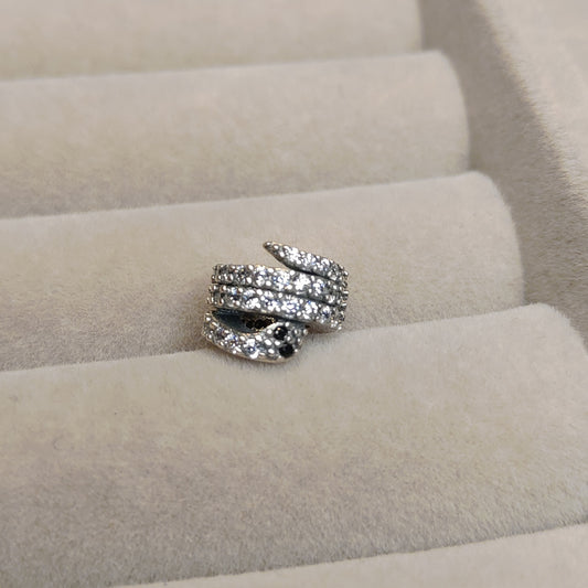 Charm Serpiente con Zircones