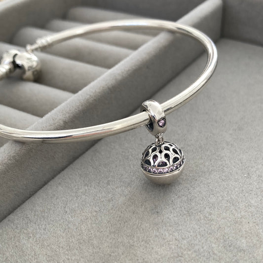 Charm Esfera Bola Mística Corazón