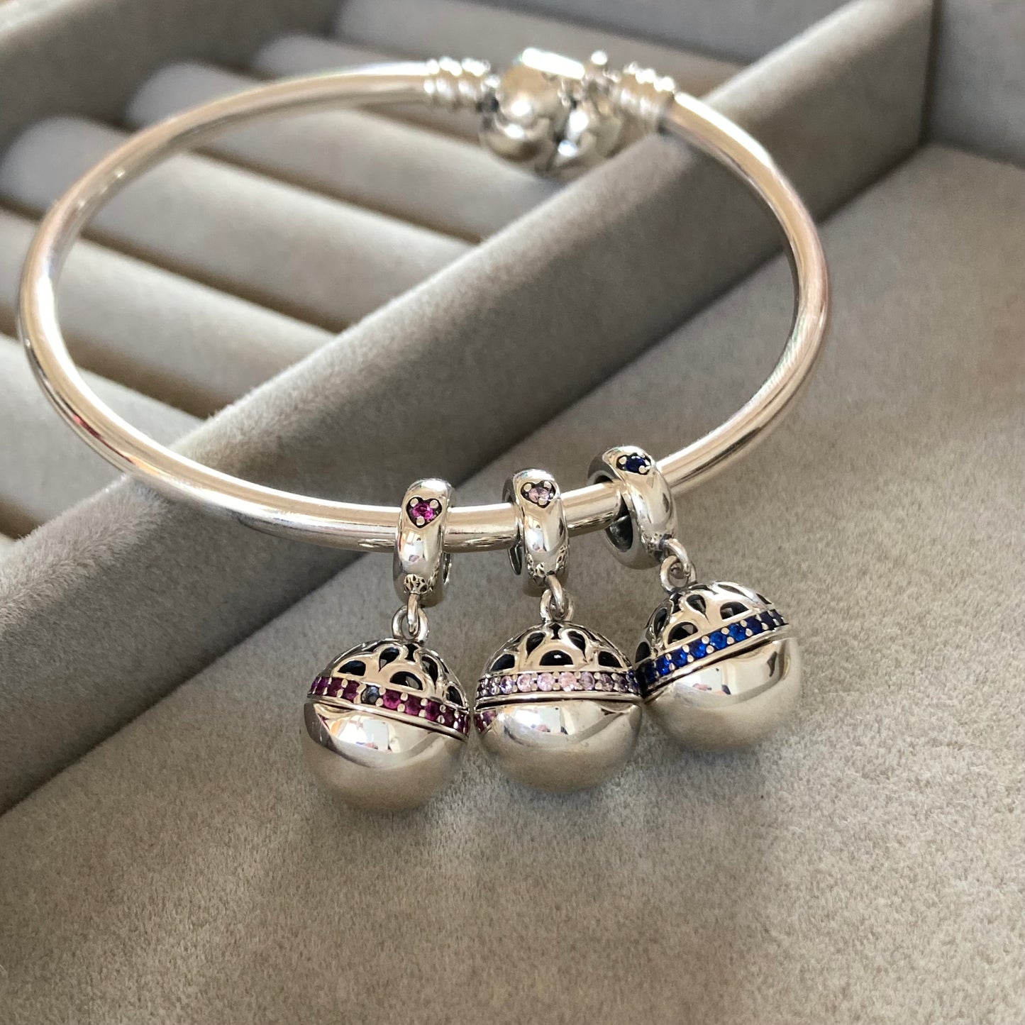 Charm Esfera Bola Mística Corazón
