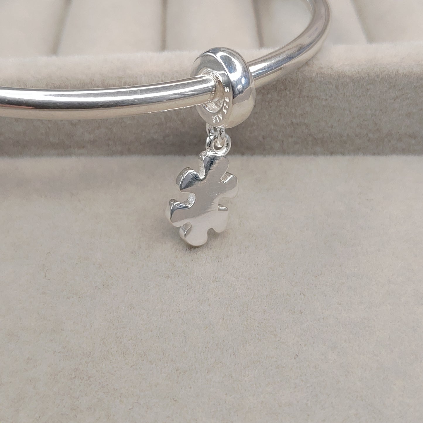 Charm Pieza de Puzzle Azul (TEA)