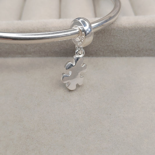 Charm Pieza de Puzzle Azul (TEA)
