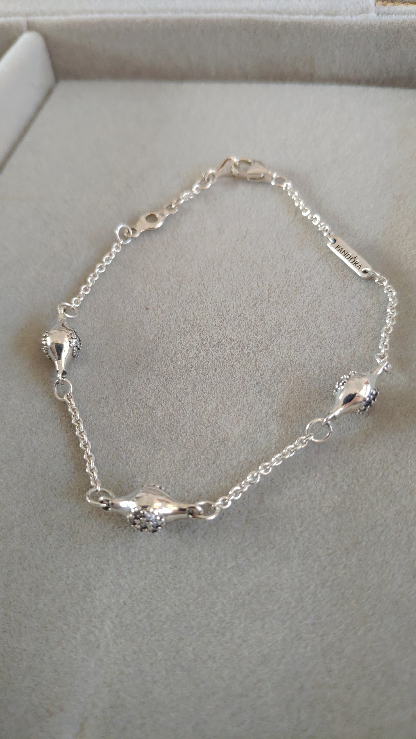 Pulsera Gotas con Zircones