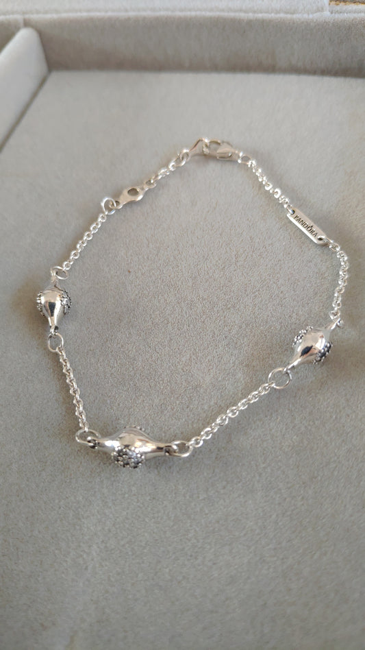 Pulsera Gotas con Zircones