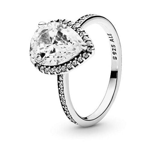 Anillo Lágrima Radiante