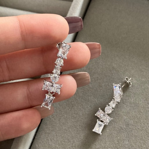 Aros Colgante con Zircones