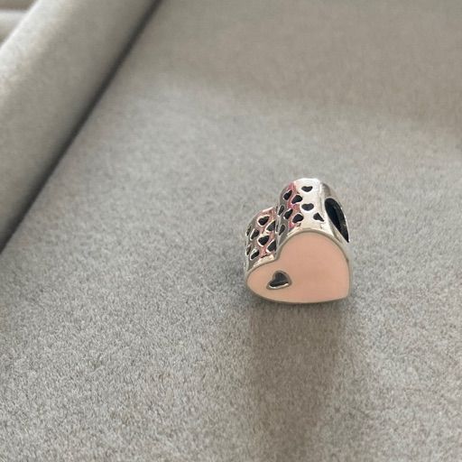 Charm Corazón Rosa