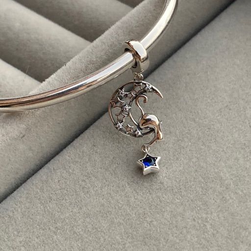 Charm Gatito, Luna y Estrella