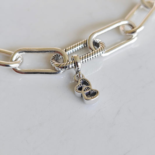 Charm Mini Colgante Corazones