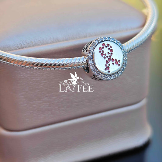 Charm Símbolo Esperanza Cáncer de Mamas