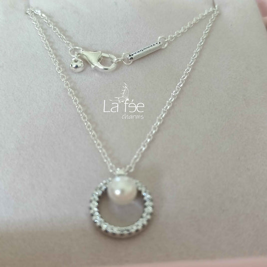 Colgante Perla con Zircones