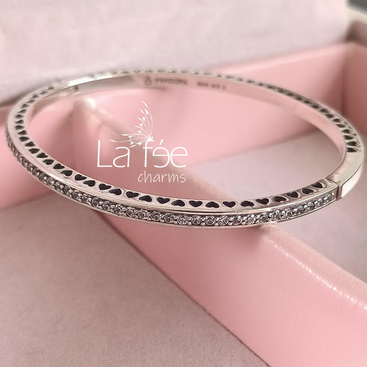 Pulsera Brazalete Ovalado Blanco