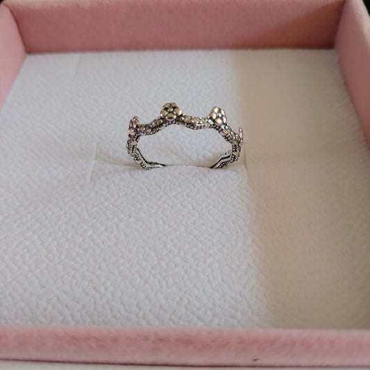 Anillo Corona de Flores