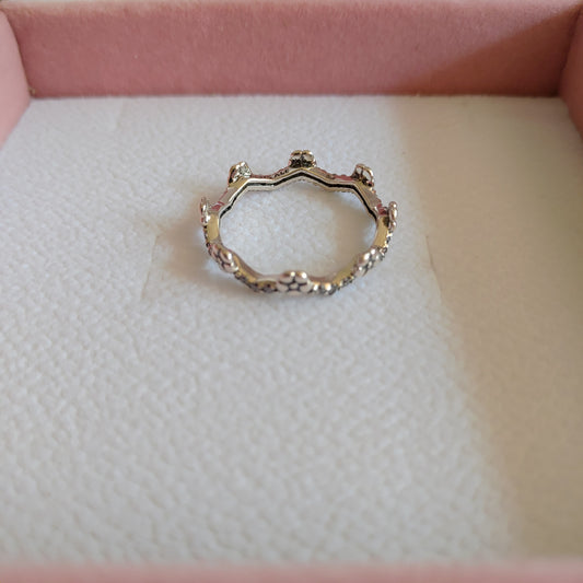 Anillo Corona de Flores