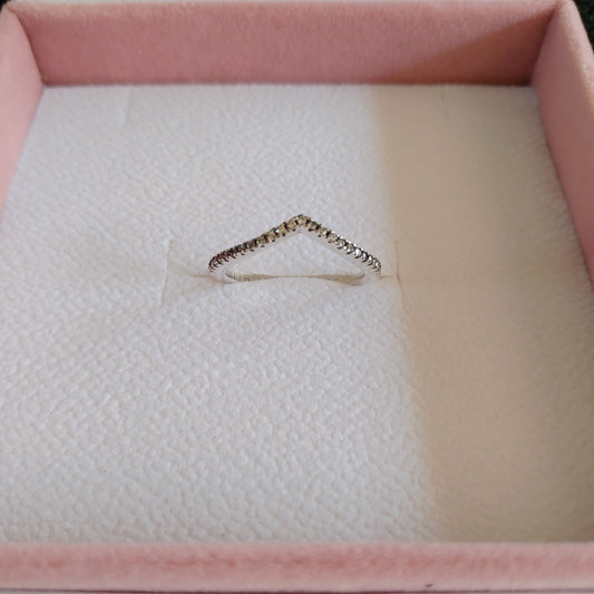 Anillo Simple Tipo Corona