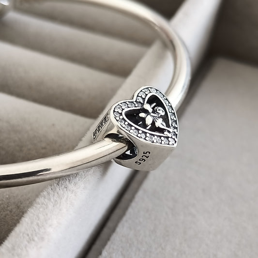Charm Corazón con Hada
