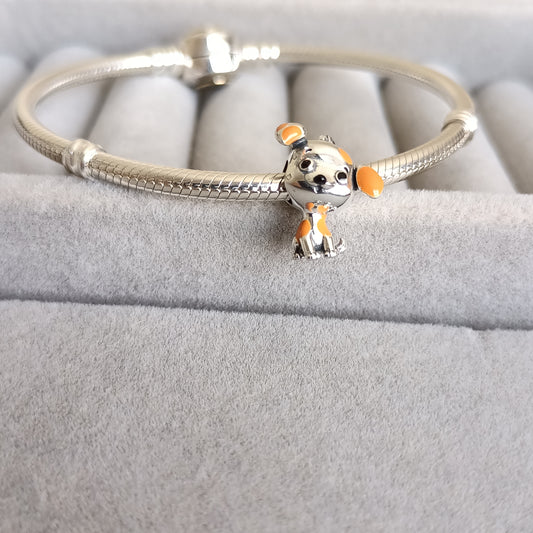 Charm Perrito Manchas Café