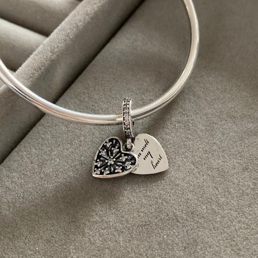 Charm Corazón con Leyenda
